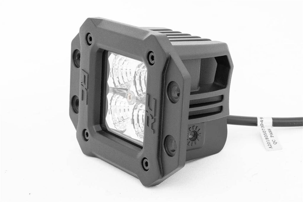 Rough Country 70803DRLA Chrome Series Cree LED Fog Light Kit