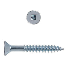 Load image into Gallery viewer, Paulin 197-259 #12 x 2-1/2&quot; Flat Head Square Drive Wood Screws Zinc