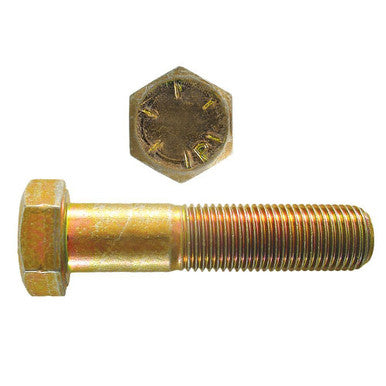 Paulin 080-461 5/16"-24 x 5" Hex Head Cap Screws Grade 8 UNF Zinc-Yellow PT