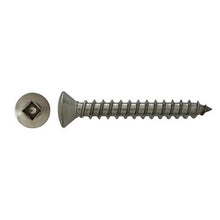 Load image into Gallery viewer, Paulin 5165-089 #6 x 3/4&quot; Oval Head Square Drive Metal Screws 18.8 Stainless Steel
