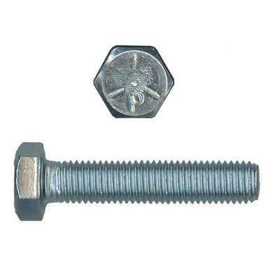 Paulin 023-143 7/16"-20 x 1-1/4" Hex Head Cap Screws Grade 5 UNF Zinc FT