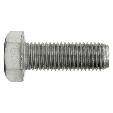 Paulin 5900-405 M8-1.25 x 12mm Metric Hex Head Cap Screws 18.8 Stainless Steel Coarse DIN933 FT
