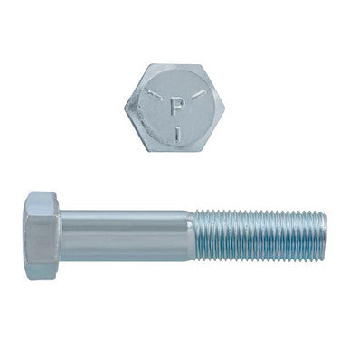 Paulin 075-545 7/16"-14 x 3" Hex Head Cap Screws Grade 5 UNC Zinc PT