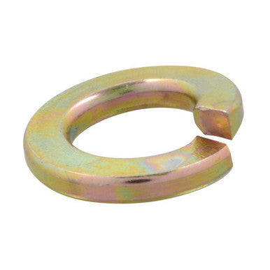 Paulin 101-016 5/16" Spring Lock Washers Steel Grade 8 Zinc-Yellow Dichromate