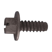 Load image into Gallery viewer, Papco 009-274 #14 x 5/8&quot; INDT HX WSHR Licence Plate Screws BLK Zinc