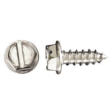 Load image into Gallery viewer, Paulin 213-446 5/16&quot; x 1-1/4&quot; Hex Washer Head Slot Drive Metal Screws Steel Zinc