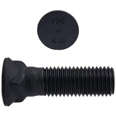 Paulin 009-023 M12-1.75 x 40mm Metric Hex Head Cap Screws Class 10.9 Coarse Zinc-Yellow DIN933 FT