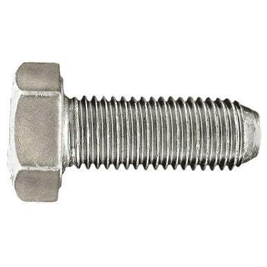 Paulin 5011-498 3/8"-16 x 2-1/2" Hex Head Cap Screws 18.8 Stainless Steel UNC FT