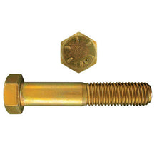 Load image into Gallery viewer, Paulin 079-446 5/16&quot;-18 x 1-1/4&quot; Hex Head Cap Screws Grade 8 UNC Zinc-Yellow FT