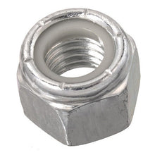 Load image into Gallery viewer, Paulin 108-018 3/8&quot;-16 Nylon Insert Lock Nuts Steel Zinc Grade 2 UNC