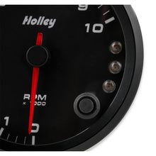 Load image into Gallery viewer, 3-38-Holley-10K-Tach-WShft-Lgt-Blk