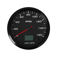 Load image into Gallery viewer, 3-38-Holley-160-Gps-Speedo-Blk