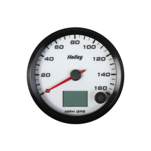 Load image into Gallery viewer, 3-38-Holley-160-Gps-Speedo-Wht
