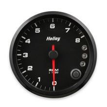 Load image into Gallery viewer, 3-38-Holley-8K-Tach-WShft-Lgt-Blk