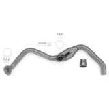 Hedman Hedders 17470 3-BOLT Gasketed Flange Collector Y-Pipe; for 68470, 68479, 68471, 68481-Uncoated