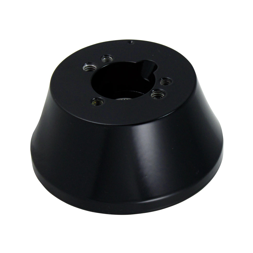 3-Bolt-Wheel-Adapter-For-Classic-Roadster-Retro-Column---Black-Powdercoat