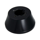 Flaming River FR3304BK 3 Bolt Wheel Adapter for Classic Roadster Retro Column - Black Powdercoat