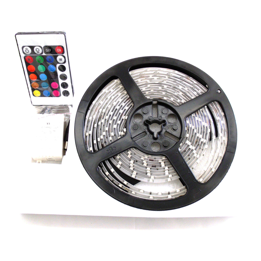 3-Ft-(1M)-Rgb-20-Color-3528-Led-Custom-Tape-Strip-Reel-With-Remote