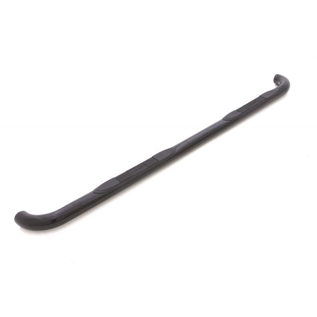 3-In-Round-Bent-Nerf-Bars;-Stainless-Steel;-Black
