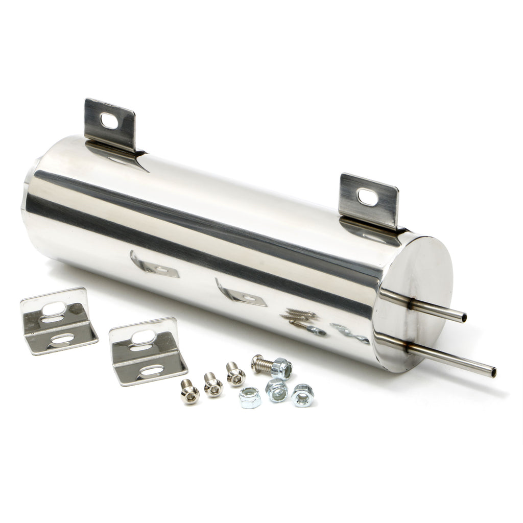 3-In.-X-10-In.-Radiator-Overflow-Tank;-36-Oz.--Stainless-Tank--Aluminum-Cap