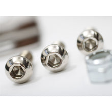 Load image into Gallery viewer, 3-In.-X-10-In.-Radiator-Overflow-Tank;-36-Oz.--Stainless-Tank--Aluminum-Cap
