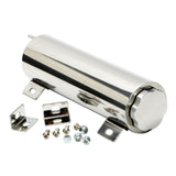 Trans-Dapt 9911 3 in. x 10 in. Radiator Overflow Tank; 36 Oz.- Stainless Tank / Aluminum Cap