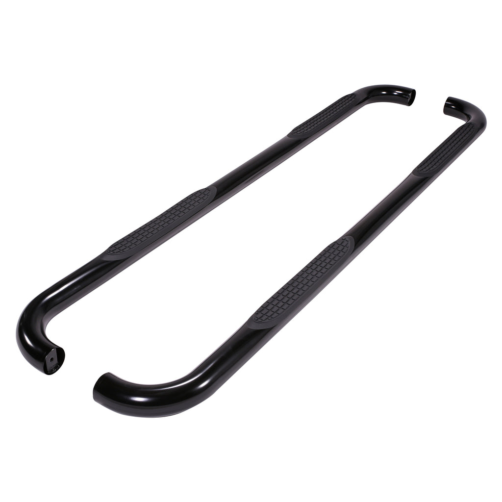 3-Inch-Round-Bent-Powder-Coated-Black-Steel-Without-End-Caps-Rocker-Panel-Mount