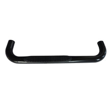 Load image into Gallery viewer, 3-Inch-Round-Bent-Powder-Coated-Black-Steel-Without-End-Caps-Rocker-Panel-Mount