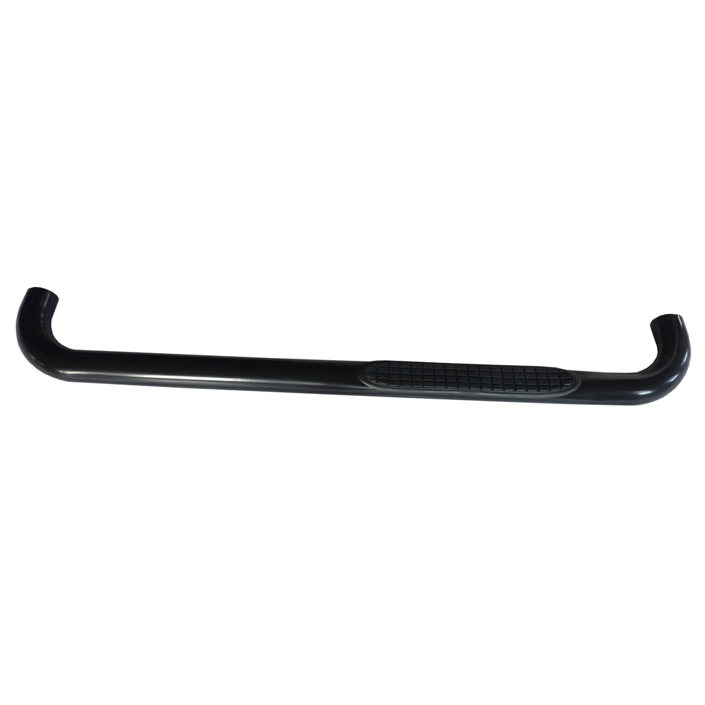 3-Inch-Round-Bent-Powder-Coated-Black-Steel-Without-End-Caps-Rocker-Panel-Mount