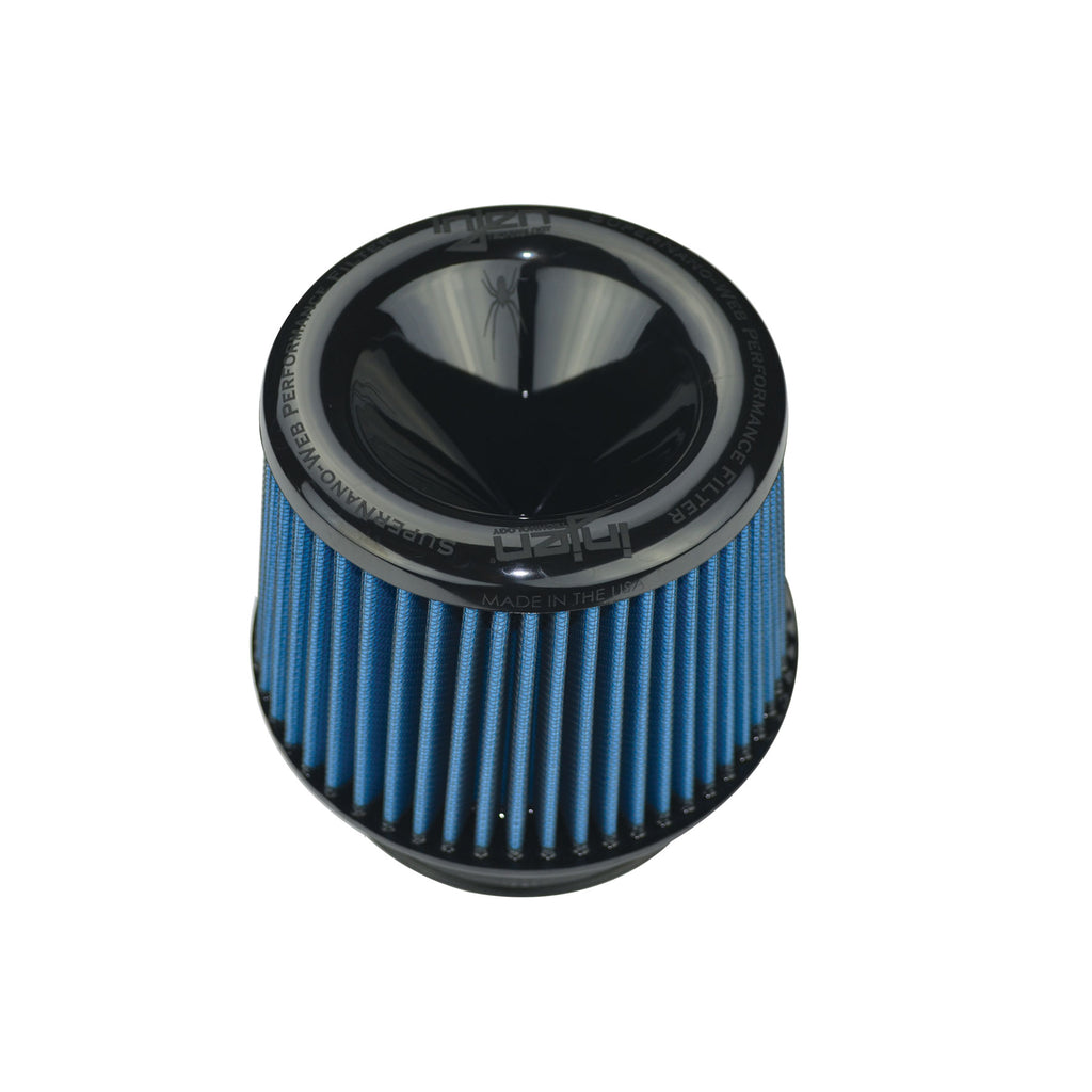 ~(3-Lbs.-11X9x9)~-Injen-Supernano-Web-Dry-Air-Filter-4.50-In-Flange-Diameter-6.75-In-Base--5-In-Tall--5-In-Top--54-Pleat