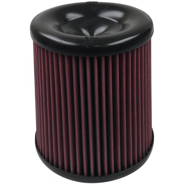 ~(3-Lbs.-12X9x9)~-Air-Filter-For-Intake-Kits-75-5060-75-5084-Oiled-Cotton-Cleanable-Red-S-B