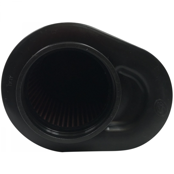 ~(3-Lbs.-12X10x10)~-Air-Filter-For-Intake-Kits-75-5074-Oiled-Cotton-Cleanable-Red-S-B