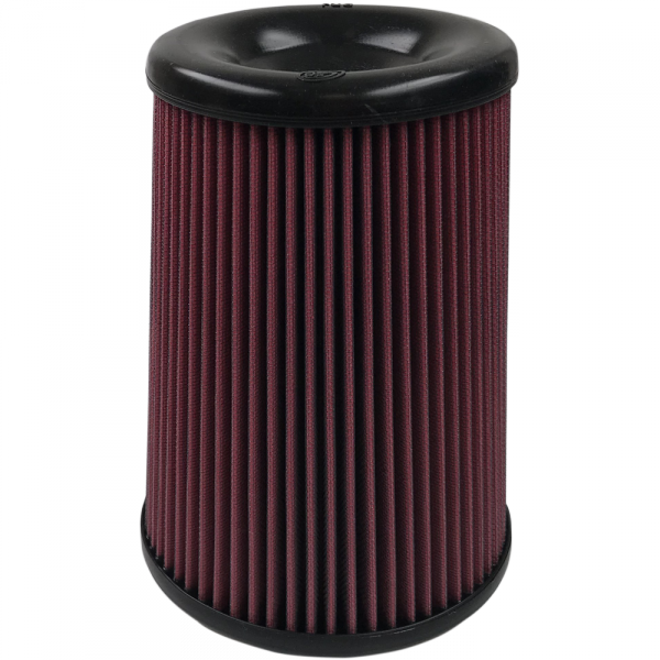 ~(3-Lbs.-12X9x9)~-Air-Filter-For-Intake-Kits-75-5085-75-5082-75-5103-Oiled-Cotton-Cleanable-Red-S-B