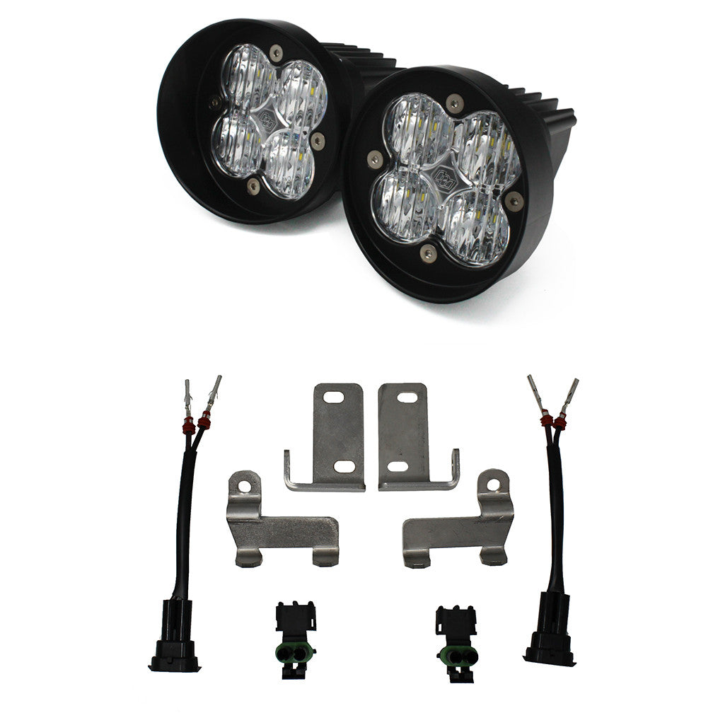 ~(3-Lbs.-12X10x10)~-Toyota-Led-Light-Kit-Clear-Lens-TacomaTundra4Runner-Squadron-Sport-Wc-Baja-Designs