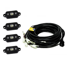Load image into Gallery viewer, ~(3-Lbs.-12X10x8)~-Universal-Rock-Light-Kit-White-Baja-Designs