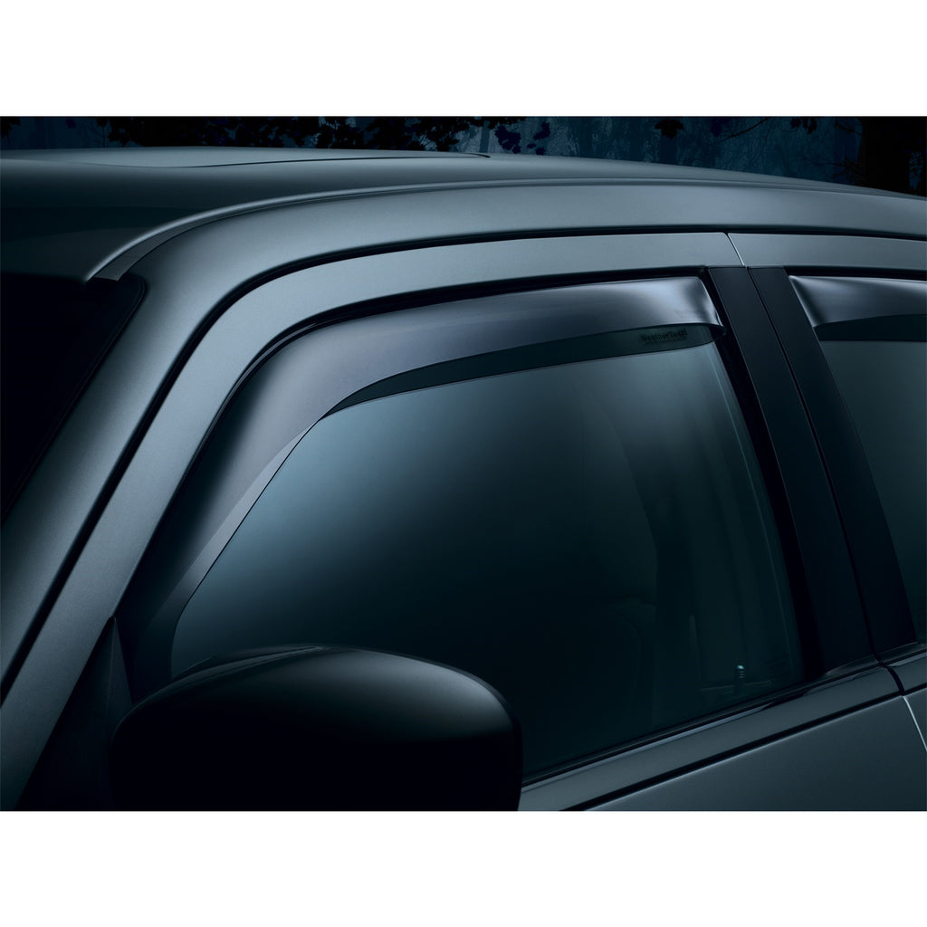 ~(3-Lbs.-47X13x2)~-Dark-Smoke-Front-Side-Window-Deflectors-Ford-Transit-Connect-2014-