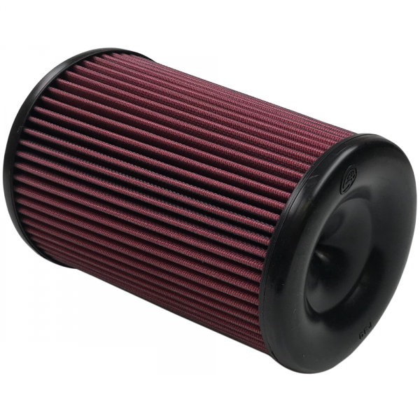 ~(3-Lbs.-12X9x9)~-Air-Filter-For-Intake-Kits-75-5085-75-5082-75-5103-Oiled-Cotton-Cleanable-Red-S-B