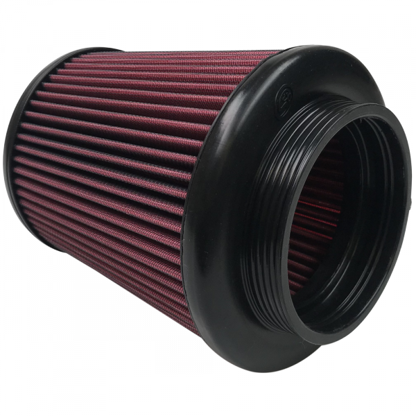 ~(3-Lbs.-12X9x9)~-Air-Filter-For-Intake-Kits-75-5060-75-5084-Oiled-Cotton-Cleanable-Red-S-B