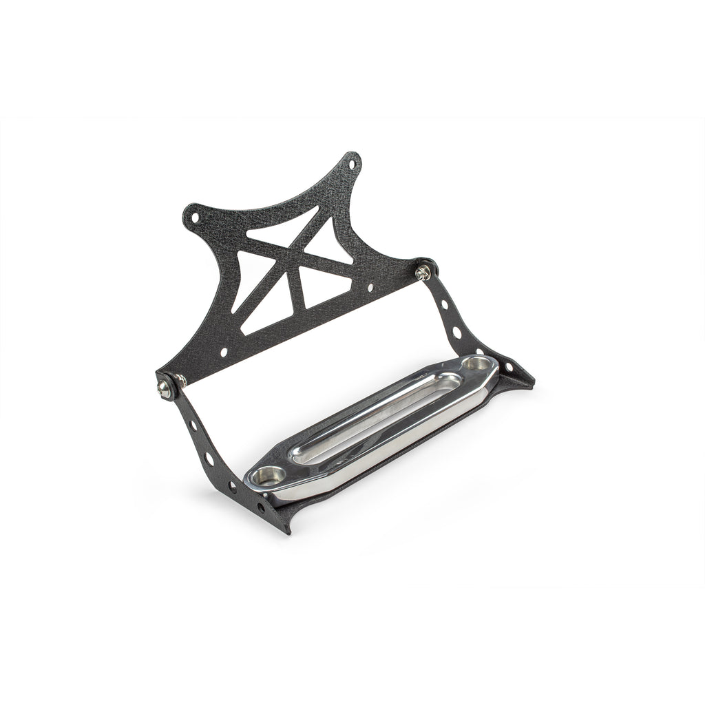 ~(3-Lbs.-14X8x5)~-Dv8-Flip-Up-License-Plate-Relocation-Bracket-Fairlead-Mounted