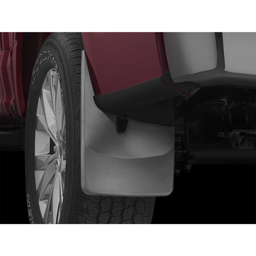 ~(3-Lbs.-19X13x4)~-Black-No-Drill-Mudflaps-Ford-F-150-2015--Without-Wheel-Lip-Moulding