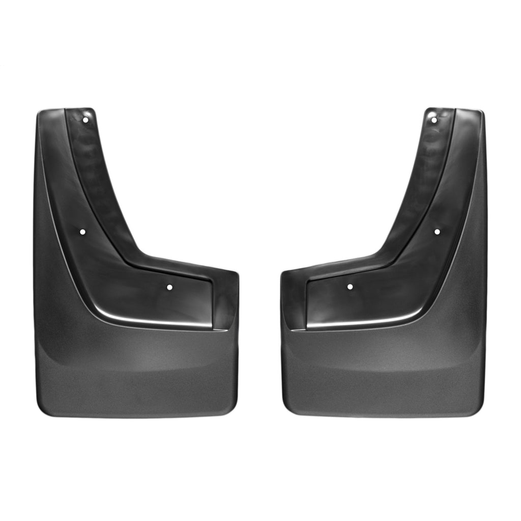 ~(3-Lbs.-19X13x4)~-Black-No-Drill-Mudflaps-Gmc-SierraSierra-Denali-2014--Fits-1500-Models