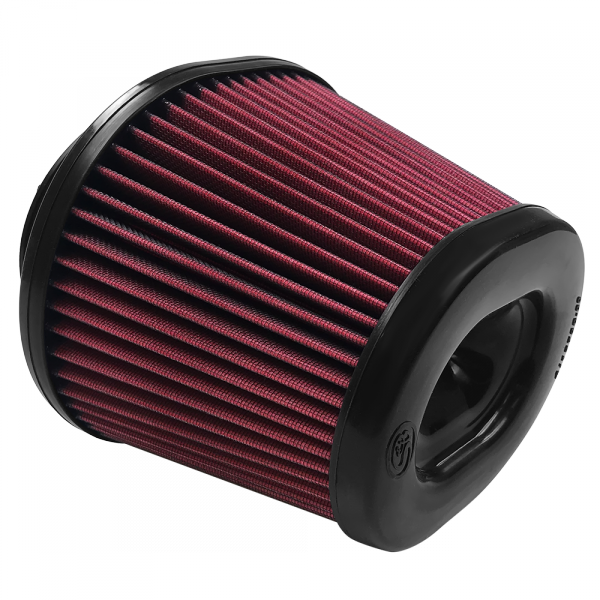 ~(3-Lbs.-10X9x8)~-Air-Filter-For-Intake-Kits-75-5105-75-5054-Oiled-Cotton-Cleanable-Red-S-B