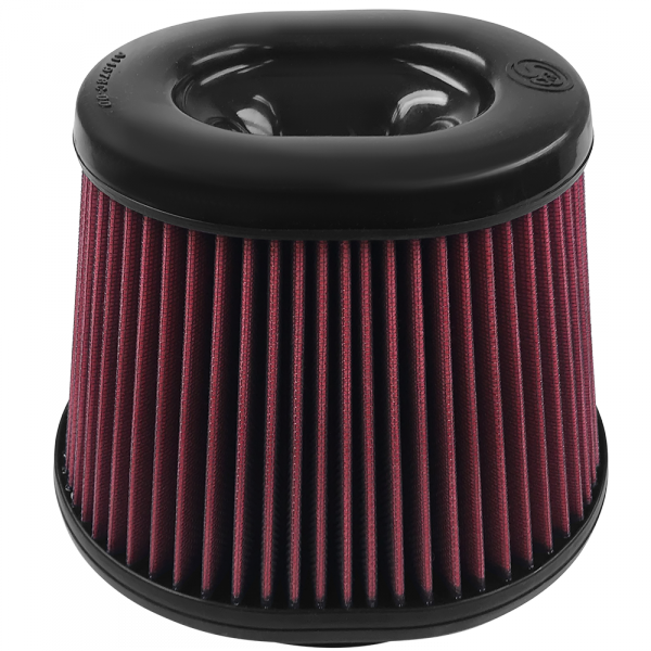 ~(3-Lbs.-10X9x8)~-Air-Filter-For-Intake-Kits-75-5105-75-5054-Oiled-Cotton-Cleanable-Red-S-B