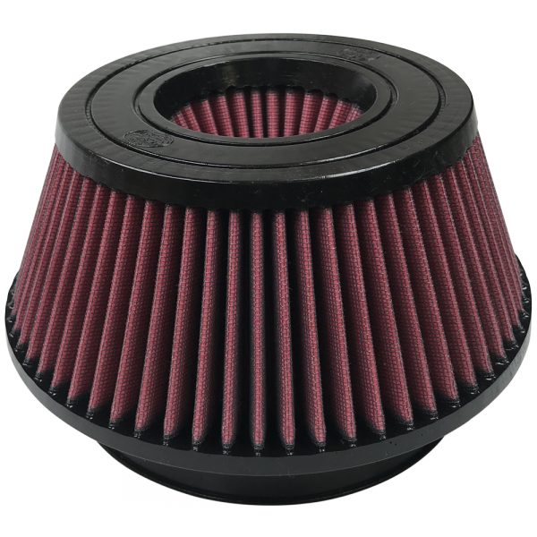 ~(3-Lbs.-10X9x9)~-Air-Filter-For-Intake-Kits-75-5033-75-5015-Oiled-Cotton-Cleanable-Red-S-B