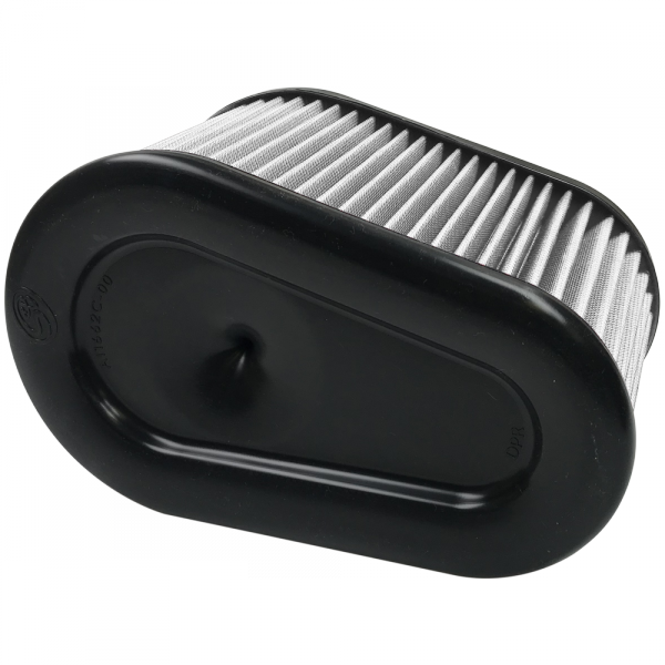 ~(3-Lbs.-12X9x9)~-Air-Filter-For-Intake-Kits-75-5070-Dry-Extendable-White-S-B