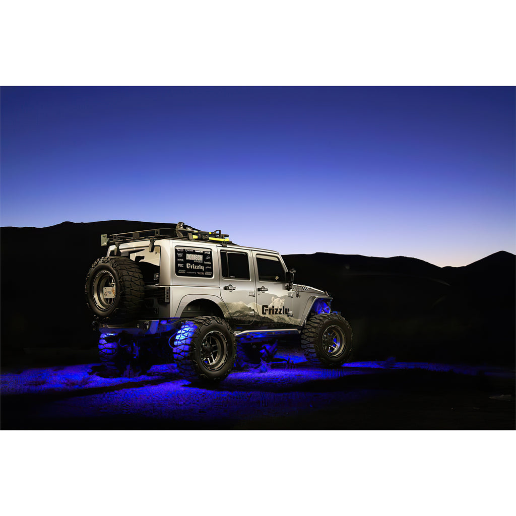 ~(3-Lbs.-15X9x6)~-Oracle-Bluetooth--Rf-Colorshift-Underbody-Rock-Light-Kit---8-Pcs