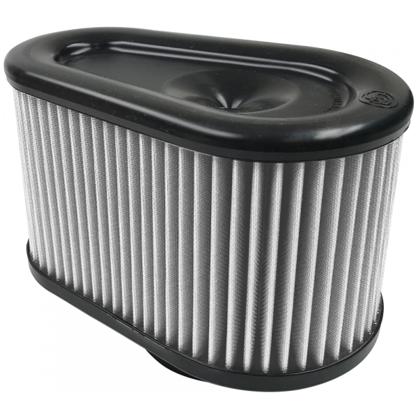 ~(3-Lbs.-12X9x9)~-Air-Filter-For-Intake-Kits-75-5070-Dry-Extendable-White-S-B