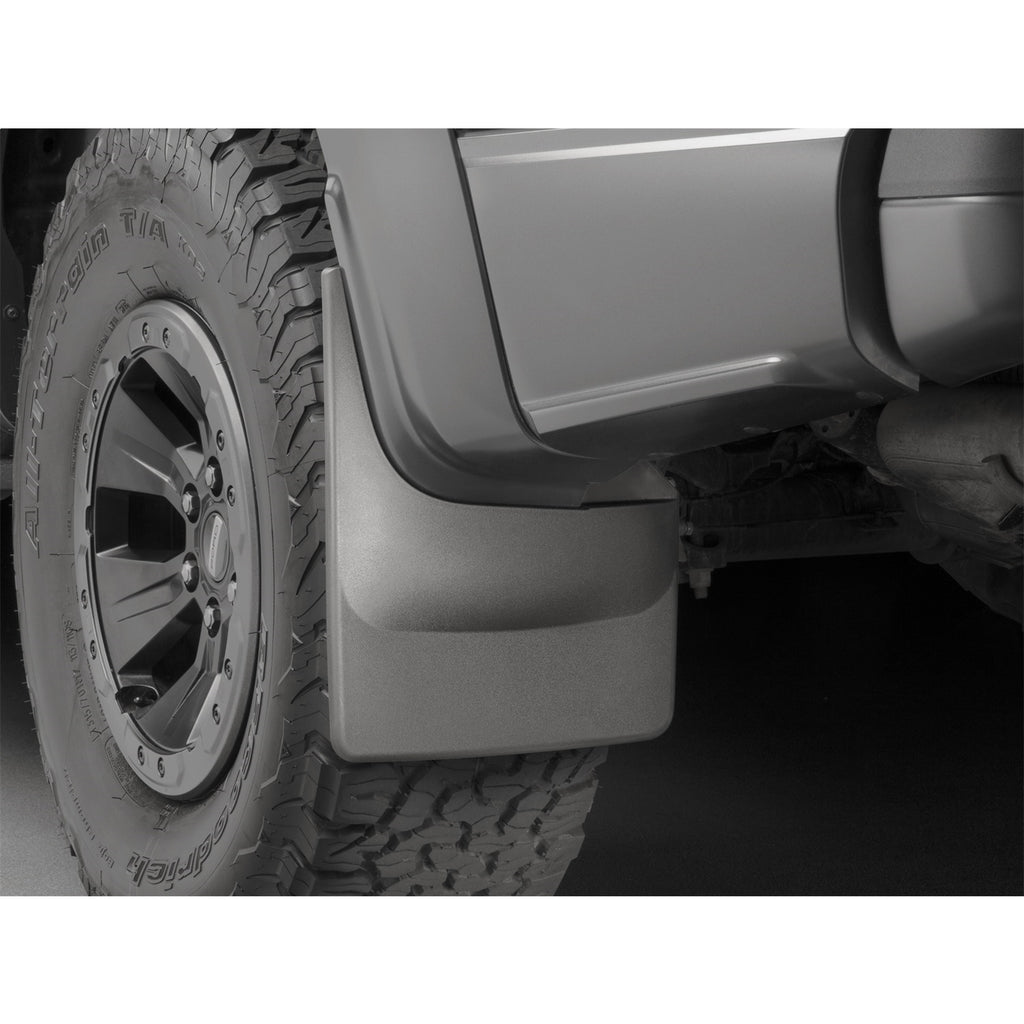 ~(3-Lbs.-19X13x4)~-Black-No-Drill-Mudflaps-Ford-F-150-Raptor-2017-
