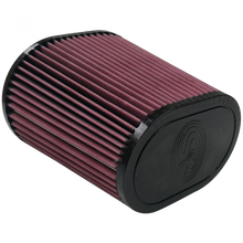 Load image into Gallery viewer, ~(3-Lbs.-10X9x9)~-Air-Filter-For-Intake-Kits-75-5028-Oiled-Cotton-Cleanable-Red-S-B