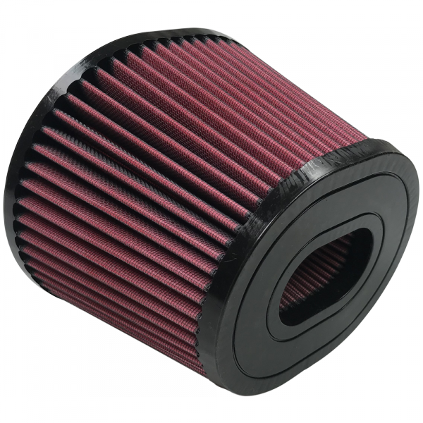 ~(3-Lbs.-10X9x8)~-Air-Filter-For-Intake-Kits-75-5018-Oiled-Cotton-Cleanable-Red-S-B